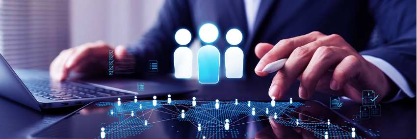 Infraestrutura em nuvem representando transformação digital e escalabilidade empresarial